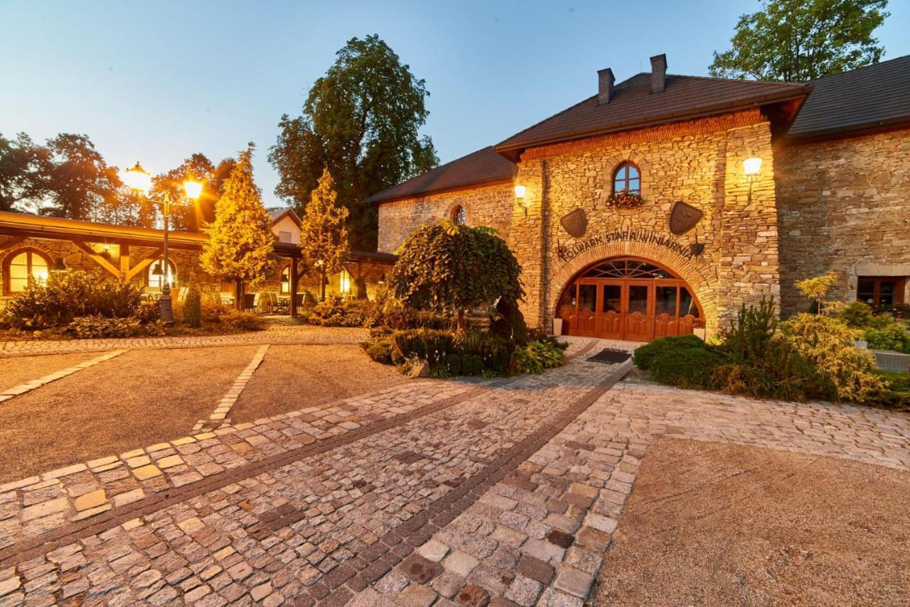 Folwark Stara Winiarnia Hotel Mszana Dolna Luaran gambar